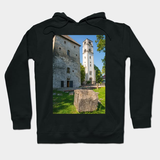 Archaeological Remains in Central Bihac, Bosnia Hoodie by jojobob